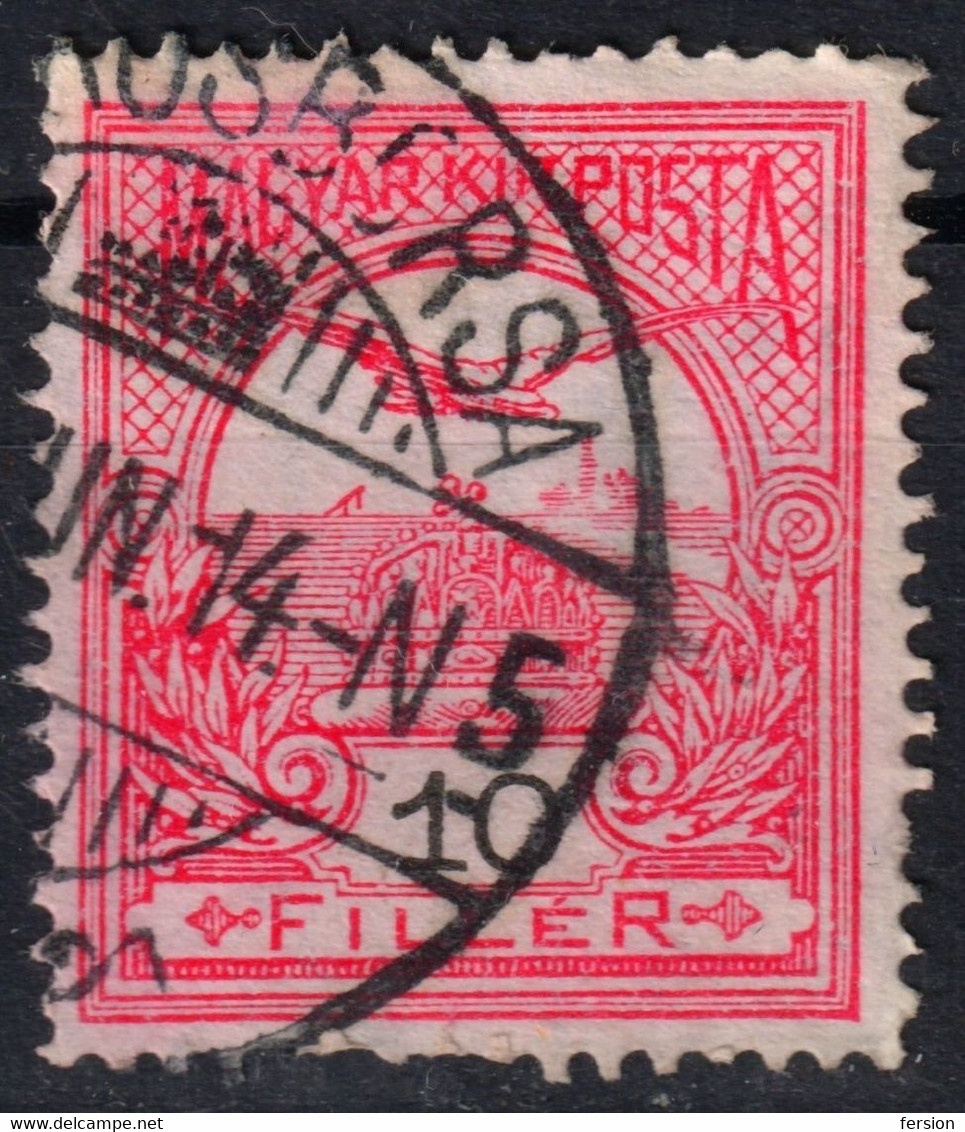 MAROSBORSA Bârzava Postmark TURUL 1910's Hungary Romania TRANSYLVANIA - ARAD Banat County K.u.K KuK - 10 F - Transylvania