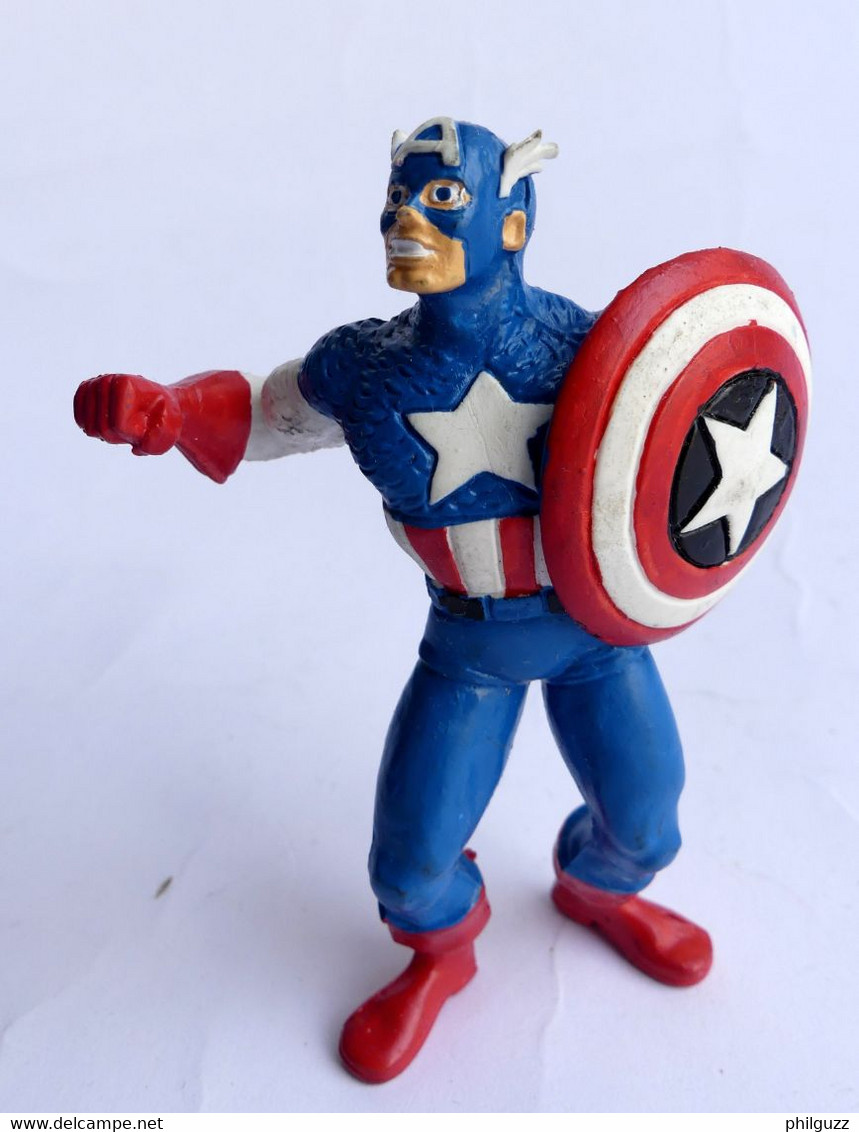 FIGURINE  - MARVEL - Captain America - COMICS SPAIN 1987 (2) - Beeldjes