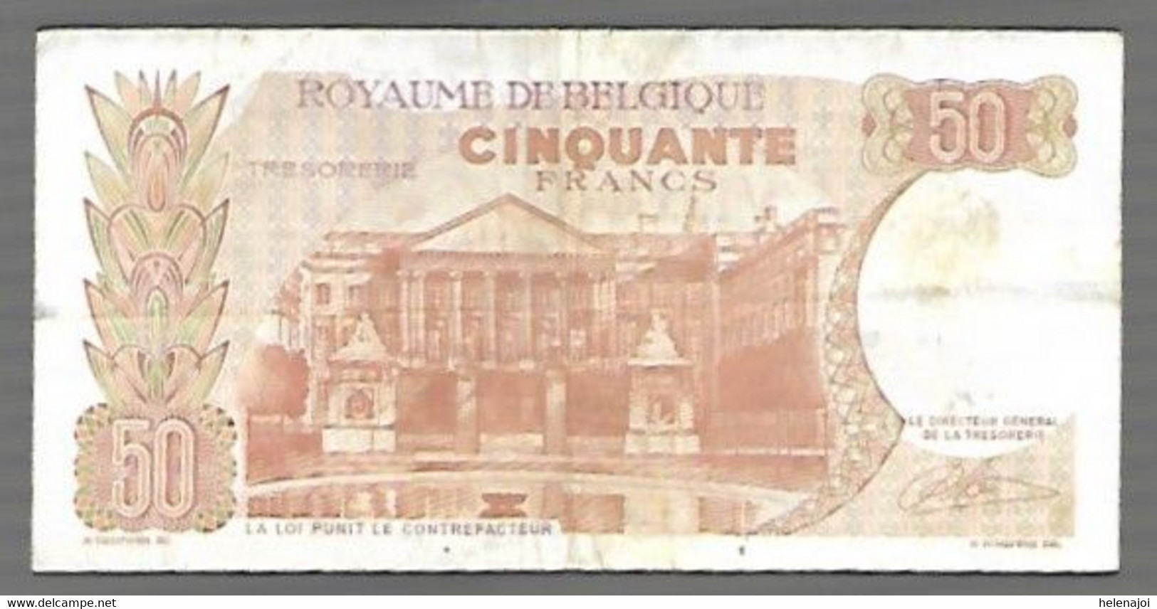 Belgique - 50 Francs