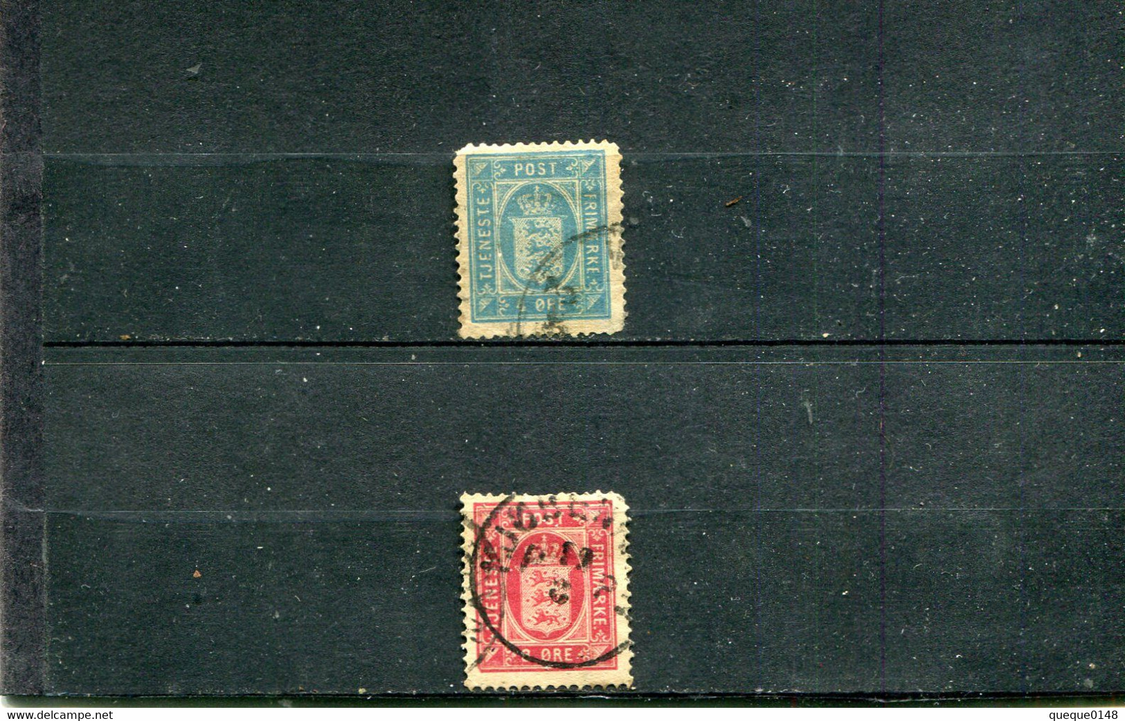 Danemark 1875-1902 Yt 6 8 - Service