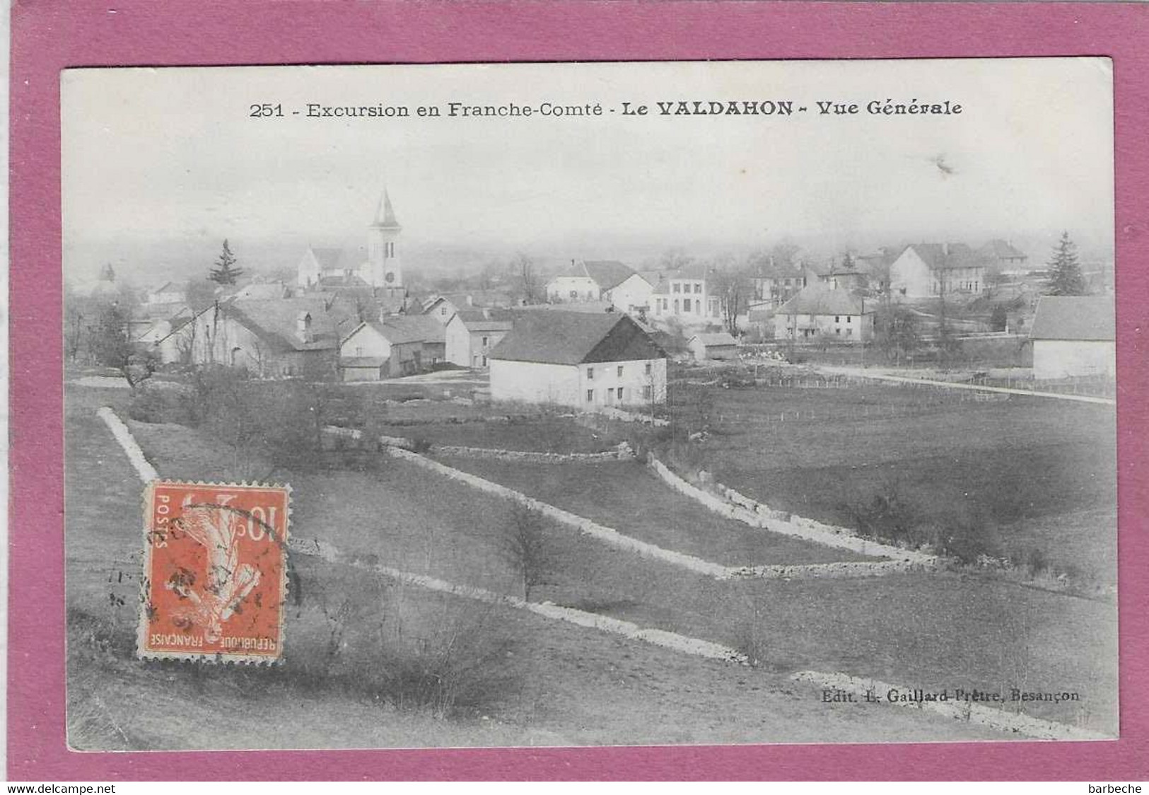 25,- VALDAHON - Vue Générale - Autres & Non Classés