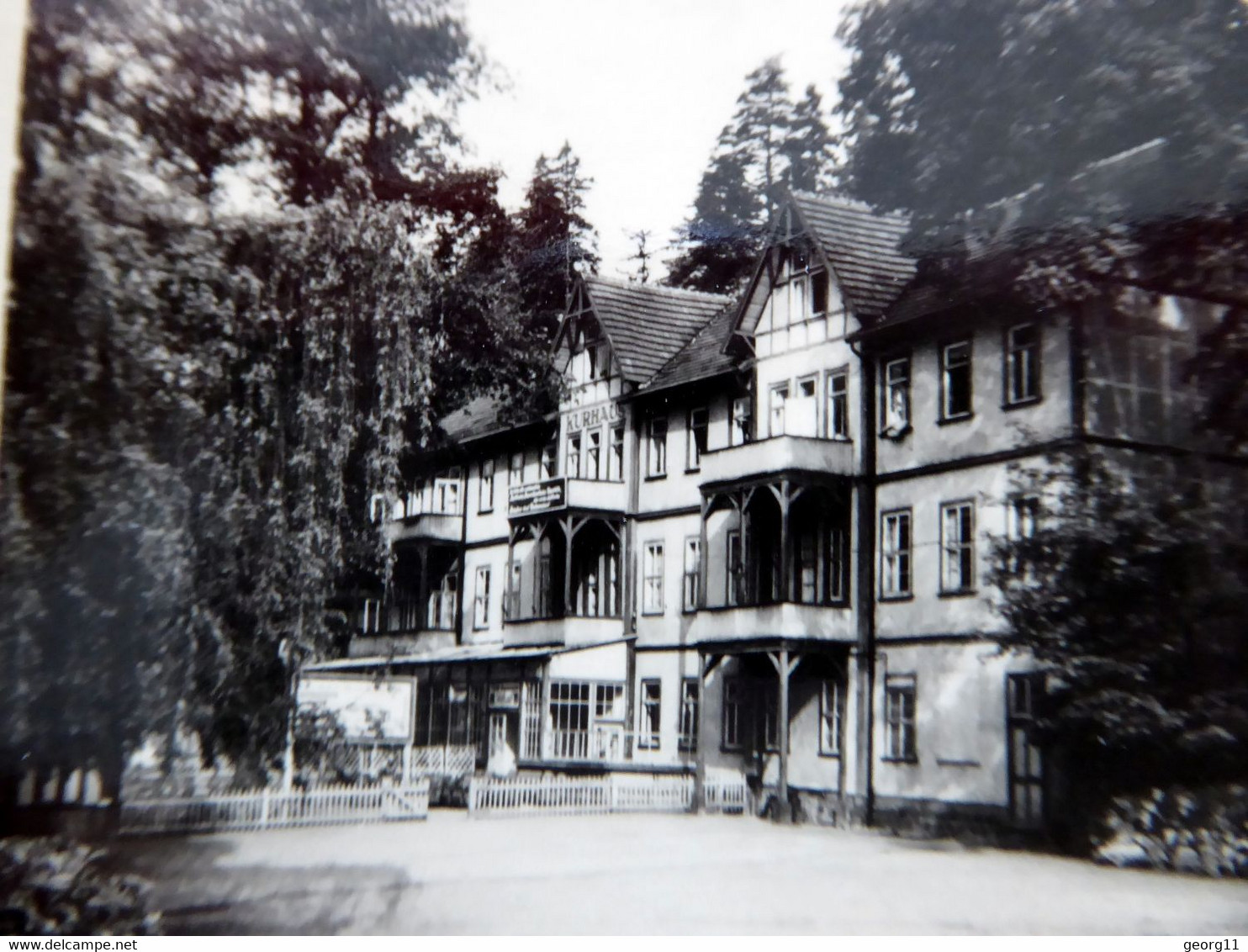 Georgenthal - 1963 - Kornhaus - FDGB Heim - Hotel - Echt Foto - Thüringer Wald - Thüringen - Georgenthal