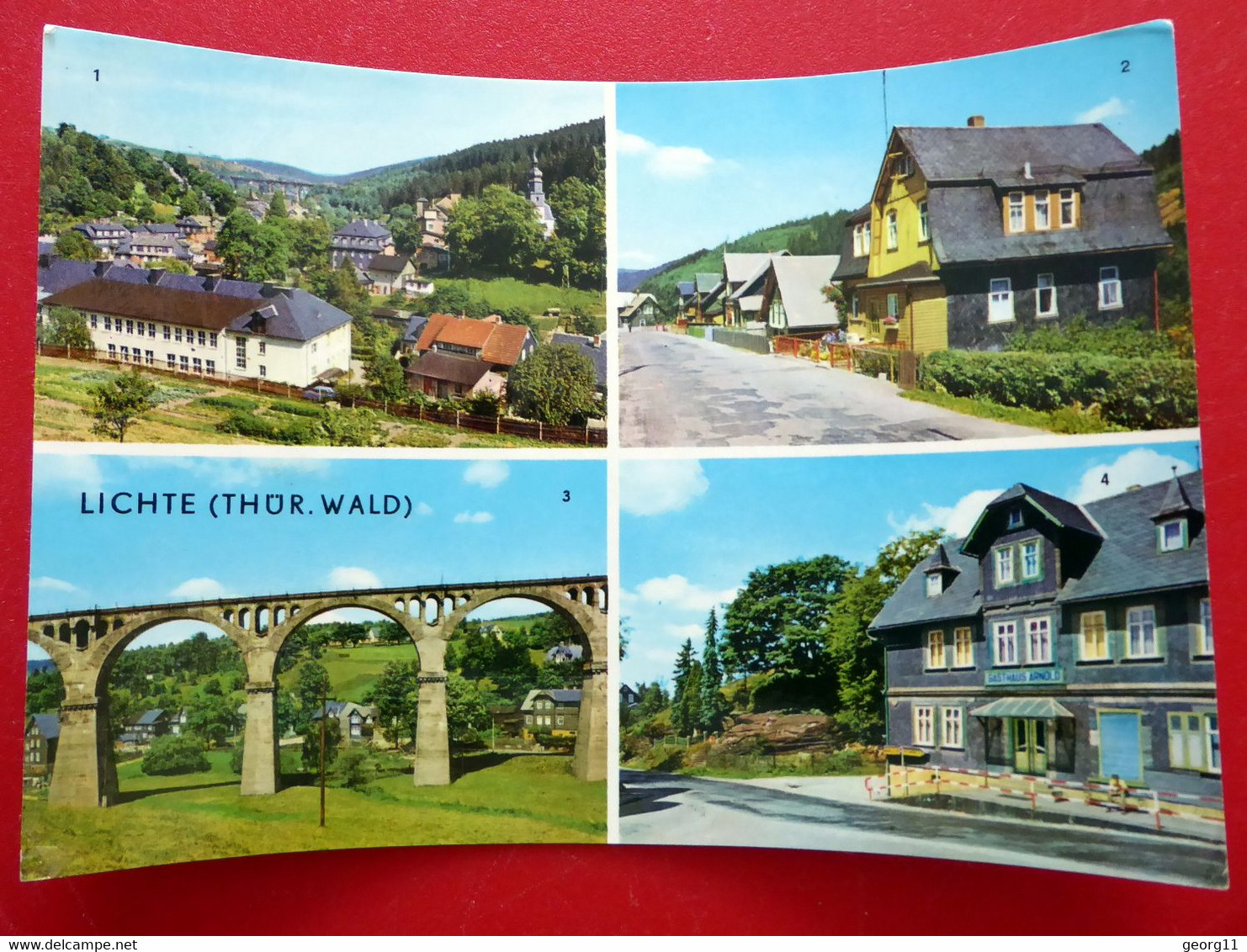 Lichte - 1974 - Geiersthal - Viadukt - Neuhaus Am Rennweg - Sonneberg - Thüringer Wald - Thüringen - Neuhaus