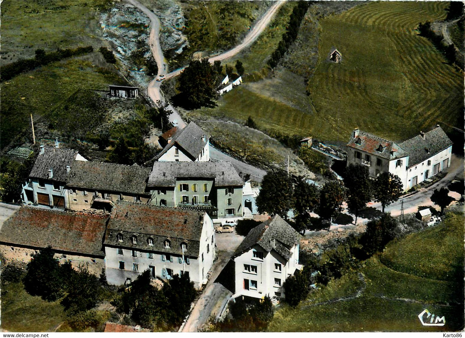 Le Bleymard * Village Hameau La Remise * Vue Aérienne - Le Bleymard