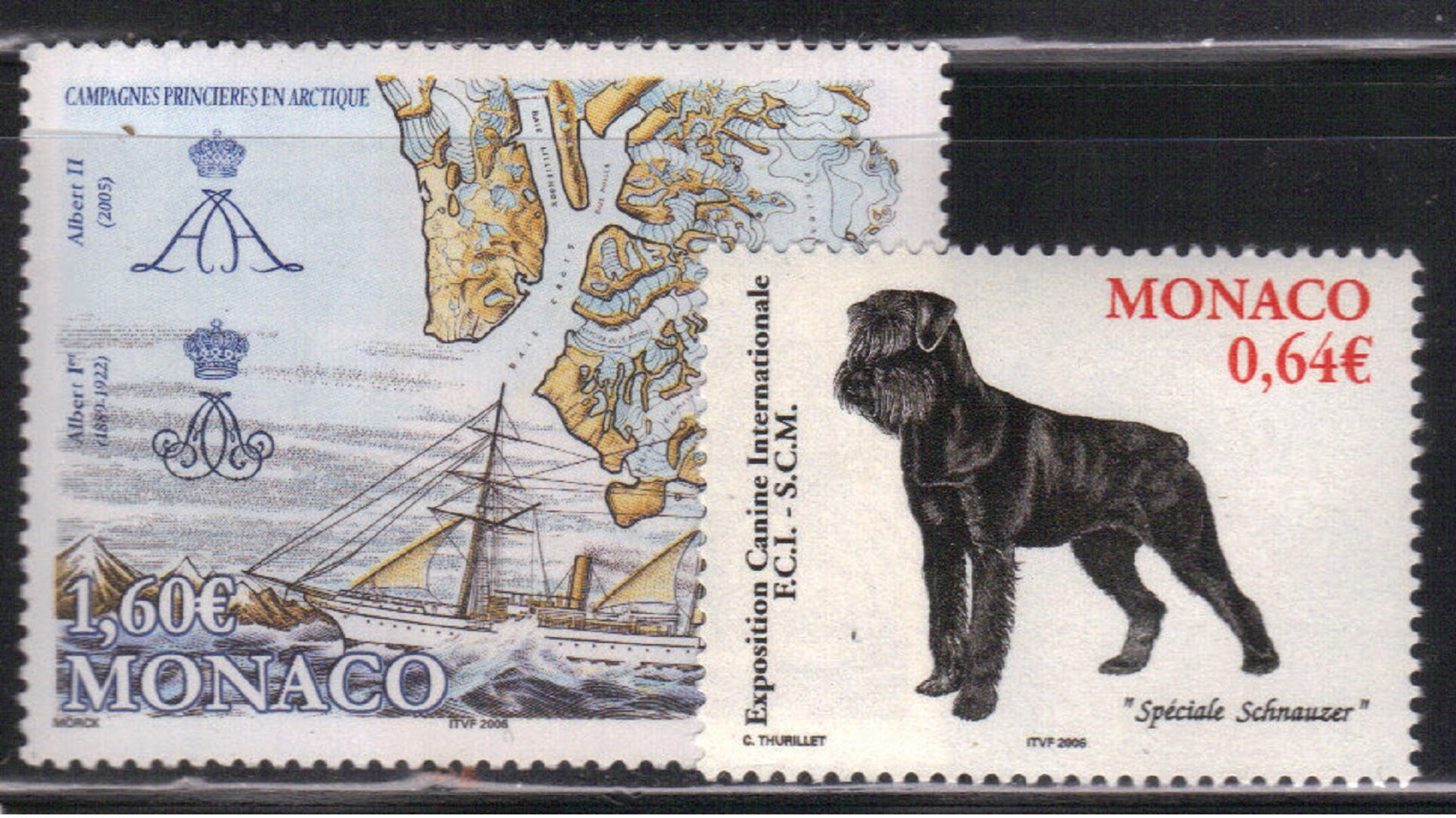 Monaco 2006 Yvert 2537/38 Neufs** MNH (AA53) - Ungebraucht