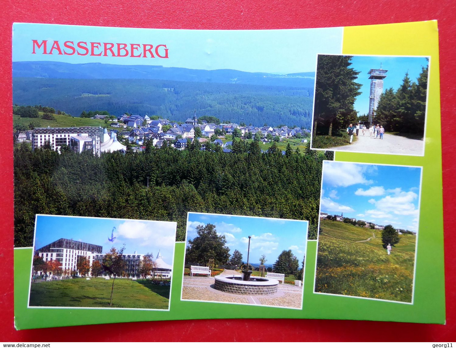 Masserberg - Prof. Vollhard Klinik - Rennsteig Warte - Hildburghausen Thüringer Wald - Thüringen - Masserberg