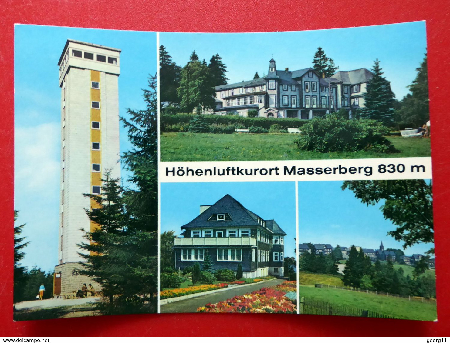 Masserberg - Prof. Georg Lenz Klinik - Rennsteig Warte - Hildburghausen Thüringer Wald - Thüringen - Masserberg