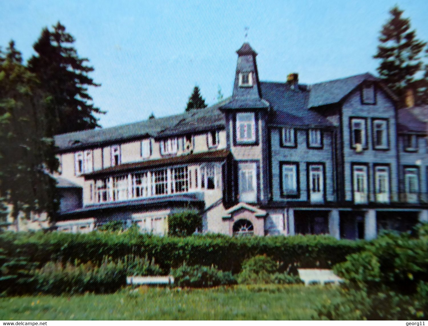 Masserberg - Prof. Georg Lenz Klinik - Rennsteig Warte - Hildburghausen Thüringer Wald - Thüringen - Masserberg