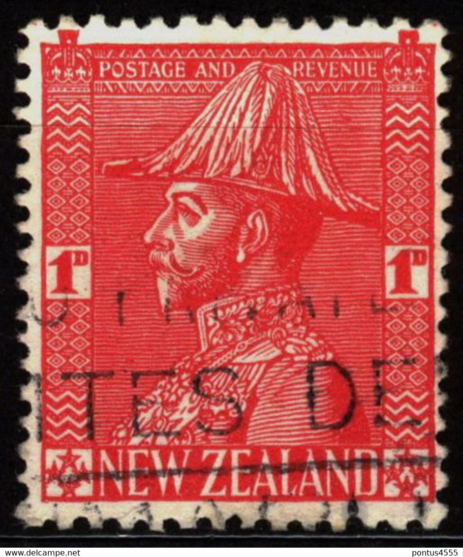 New Zealand 1926 Mi 174A King George V In Admiral's Uniform - Gebraucht