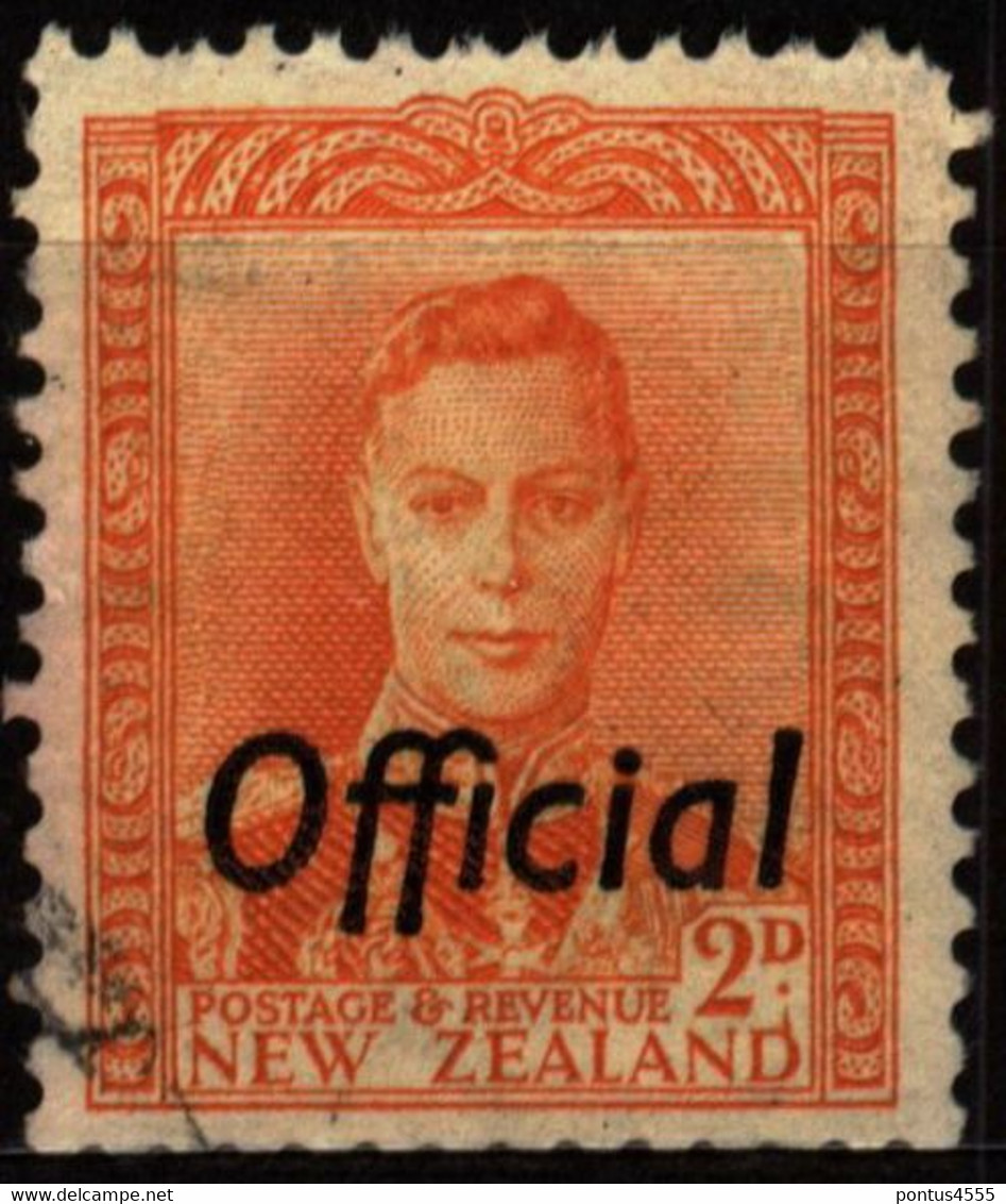 New Zealand 1947 Mi D71 King George VI Overprint - Gebraucht