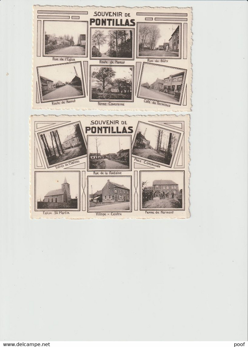 Pontillas : Souvenir De ... 2 Cp - Fernelmont