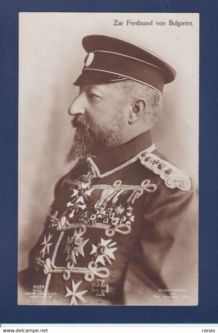 CPA Bulgarie Royalty Tsar Non Circulé Militaria - Bulgarie