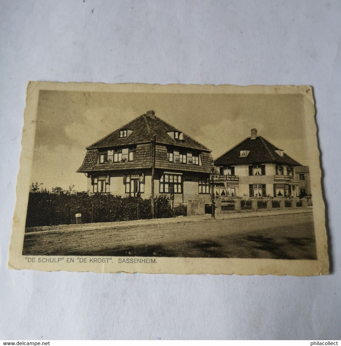 Sassenheim // De Schulp En De Krogt 1926 - Sassenheim