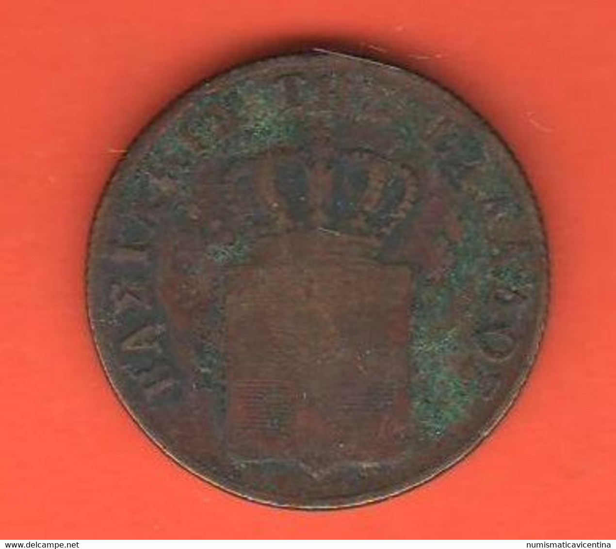 Grecia 5 Lepta 1842 5 Λέπτα Greece Copper Coin - Griechenland