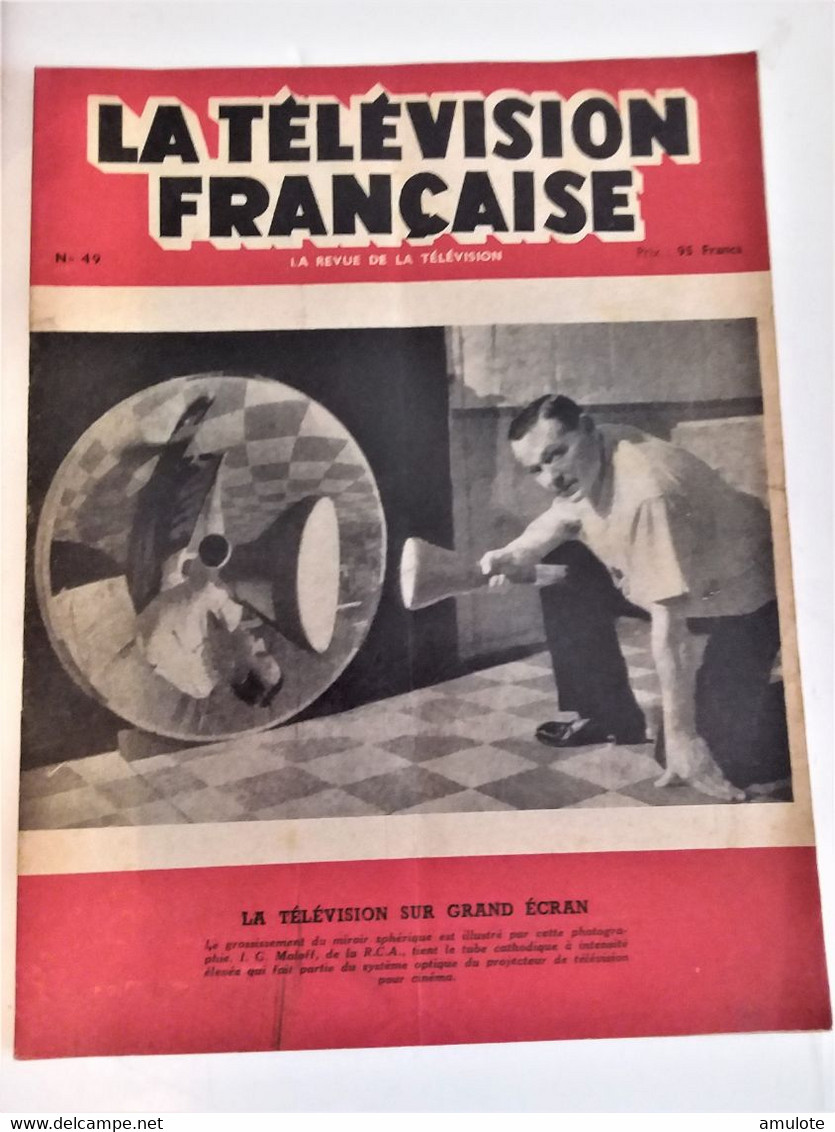 Lot De 14 Revues La Télévision Française 1949 - 1950 - Sonstige & Ohne Zuordnung