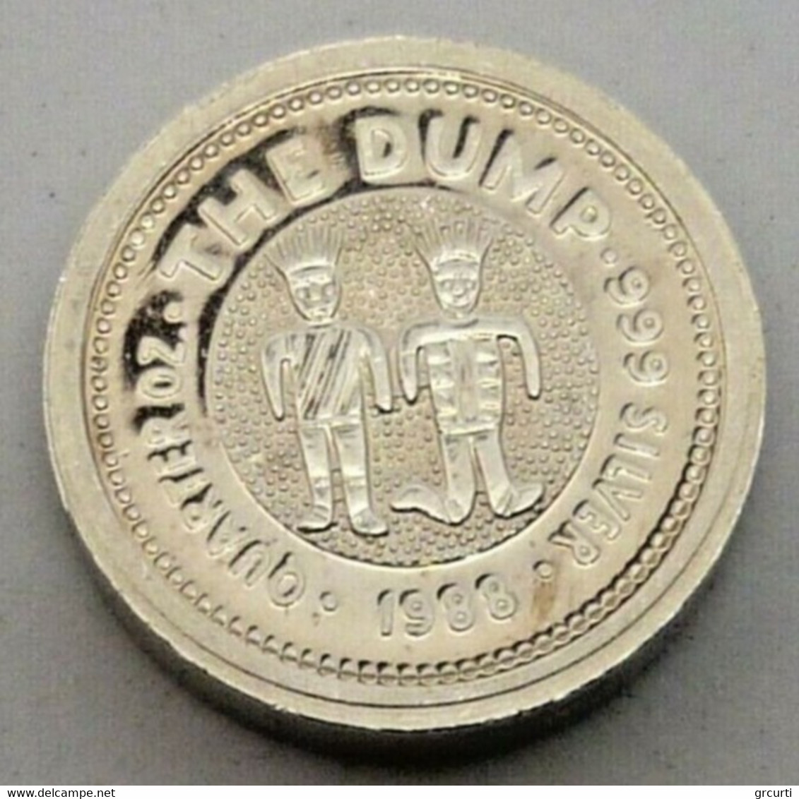 Australia 1$ + 25 C. - 1988 The Holey And The Dump - KM# 112+113 - Zonder Classificatie