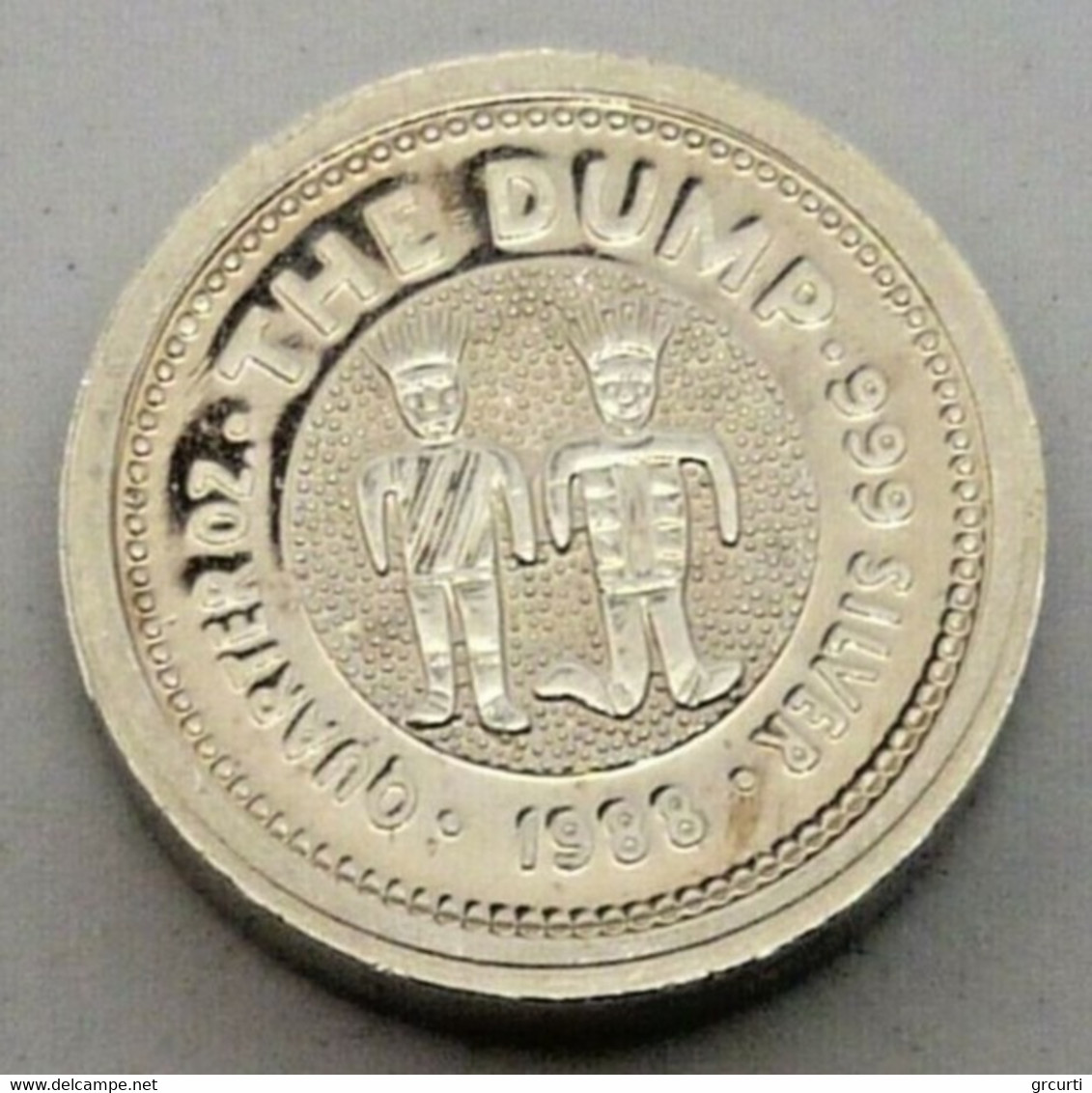Australia 1$ + 25 C. - 1988 The Holey And The Dump - KM# 112+113 - Sin Clasificación