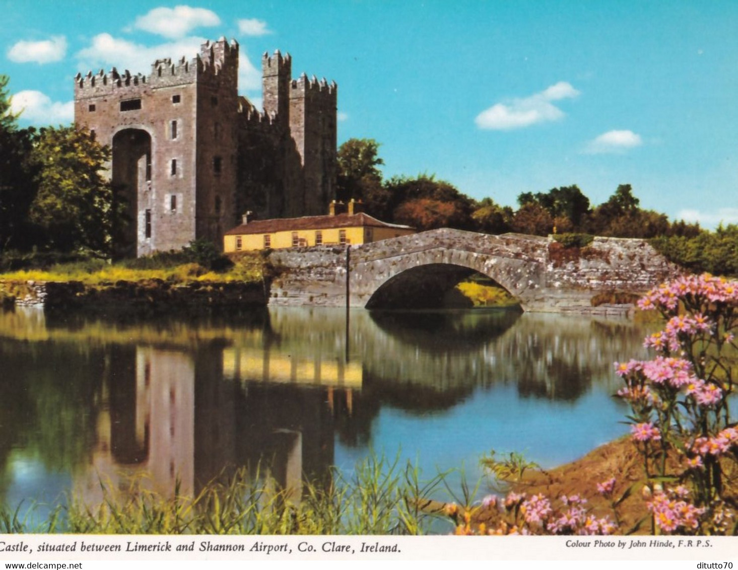 Bunratty Castle Situated Between Limerick And Shannon Airport Co Clare - Ireland - Formato Grande Non Viaggiata – FE190 - Clare