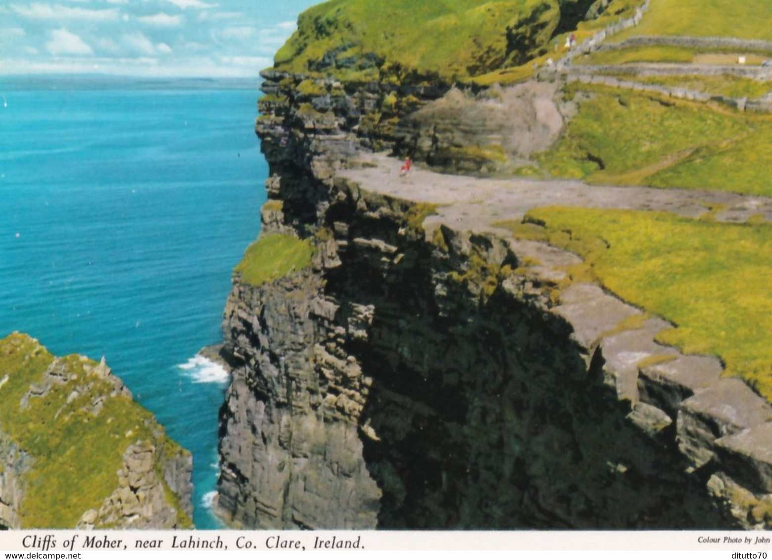 Cliffs Of Moher Near Lahinch Co Clare - Ireland - Formato Grande Non Viaggiata – FE190 - Clare