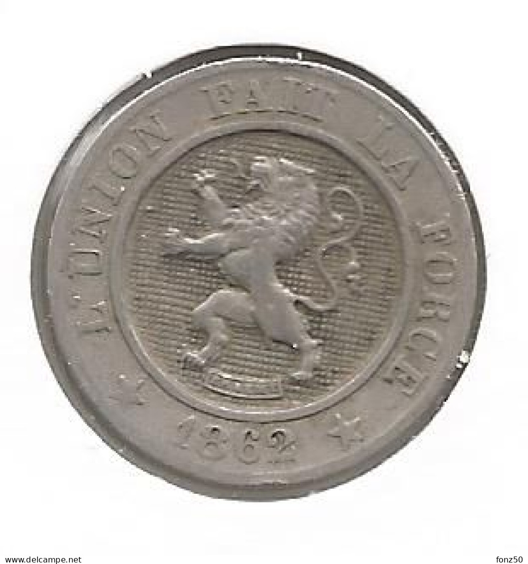 LEOPOLD I * 10 Centiem 1862 * Z.Fraai * Nr 10560 - 10 Cents