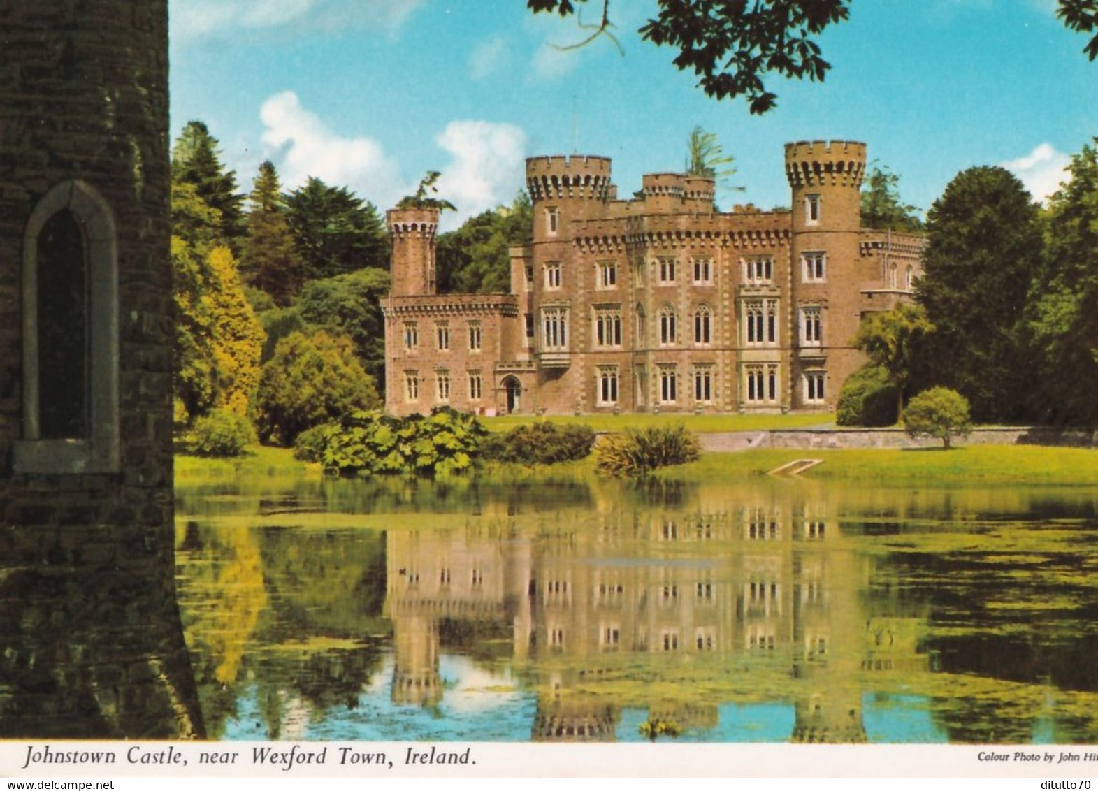 Johnstown Castle Near Wexford Town Ireland - Formato Grande Non Viaggiata – FE190 - Wexford