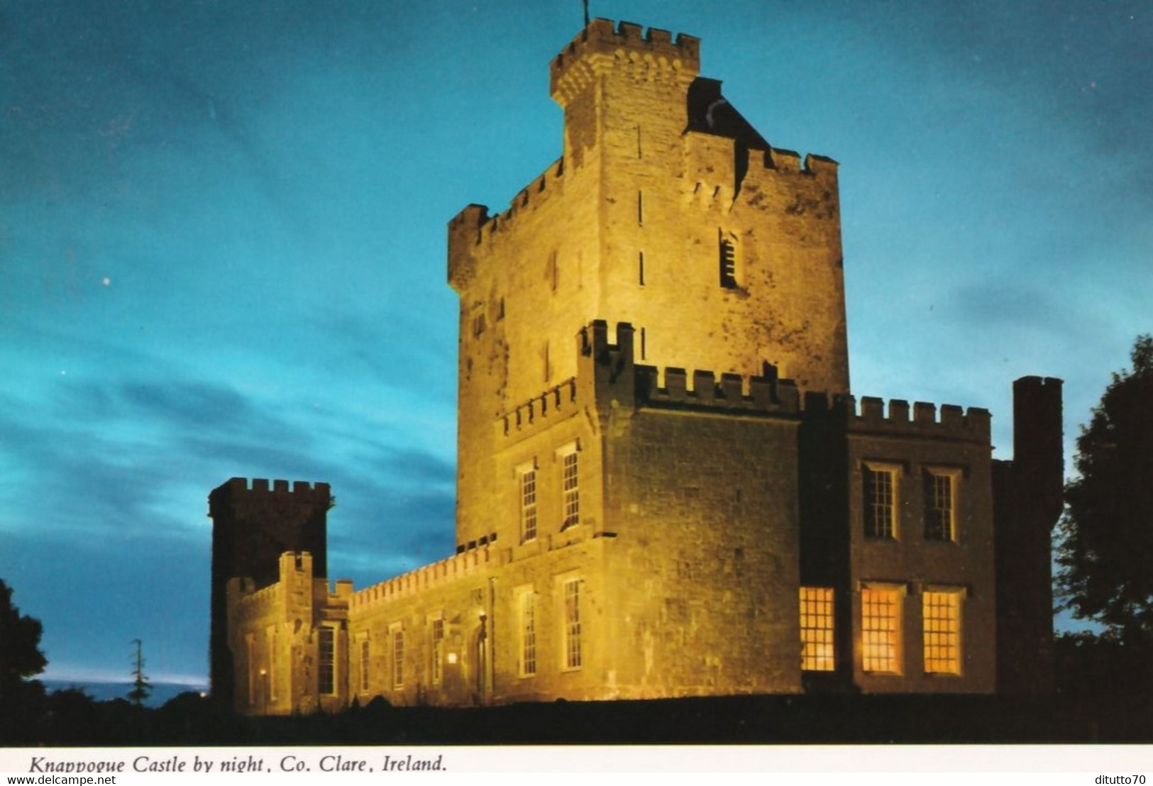 Knappogue Castle Co Clare - Ireland - Formato Grande Non Viaggiata – FE190 - Clare