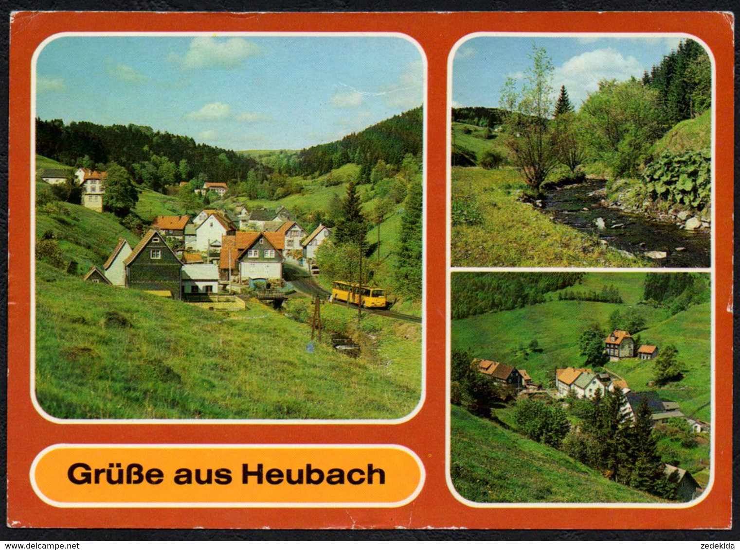 F1276 - Heubach Ikarus Omnibus - Bild Und Heimat Reichenbach - Neuhaus
