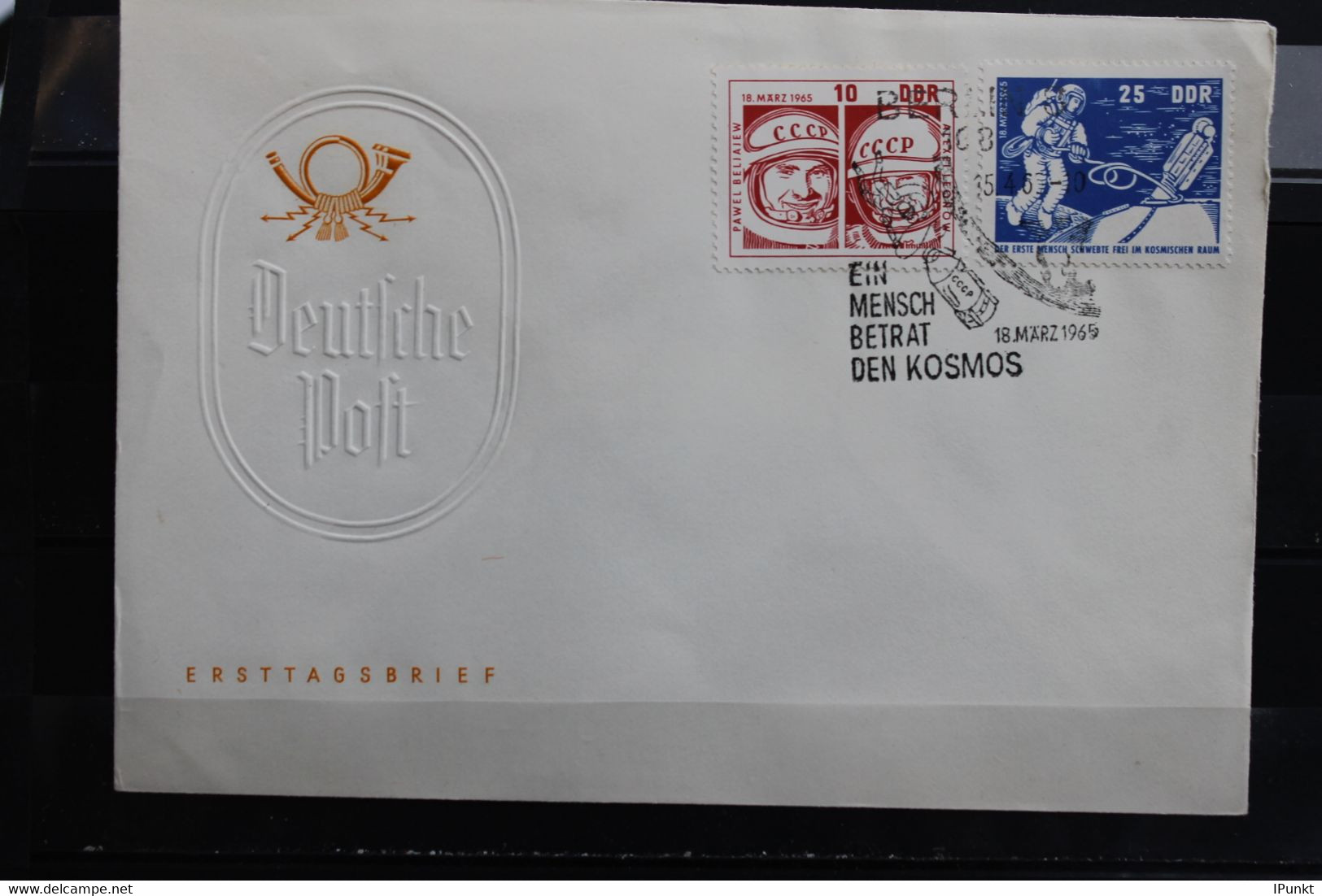 DDR; 1965, Raumschiff - Start Woschod 2,   MiNr. 1098-99, FDC - Other & Unclassified