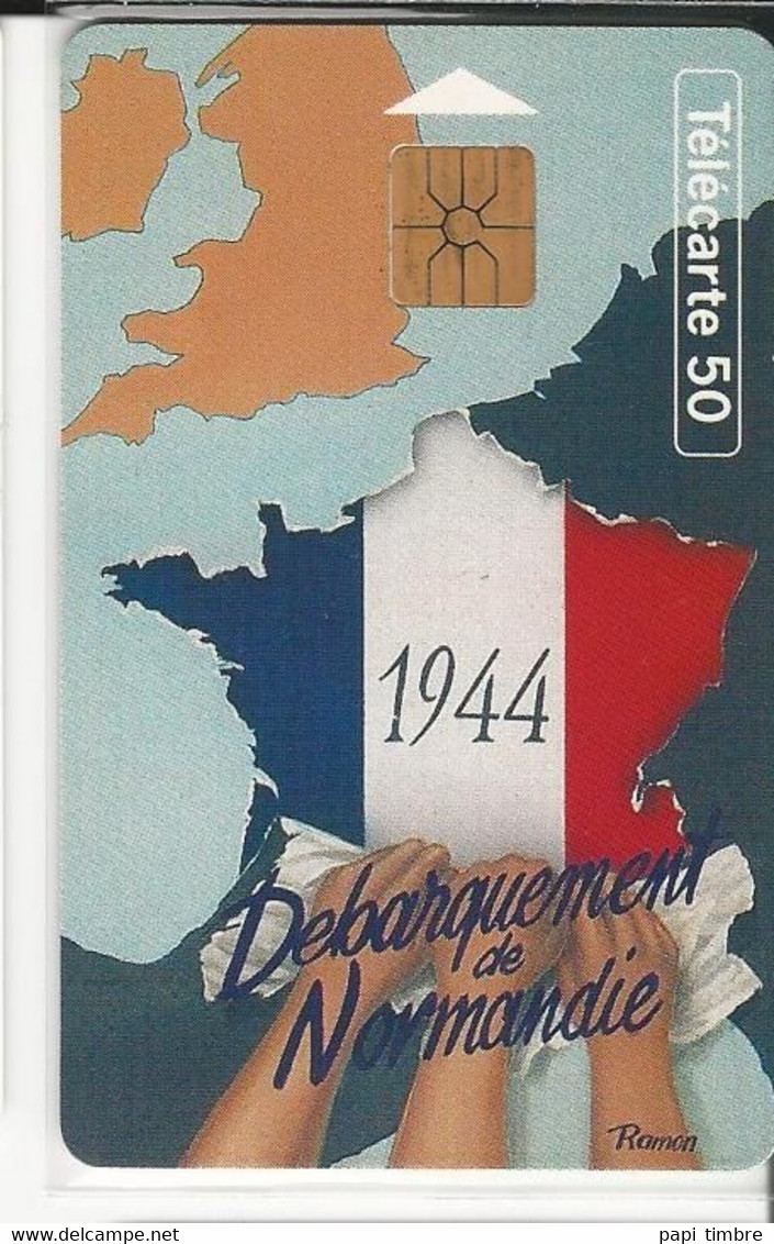 Télécarte - Débarquement De Normandie - Leger