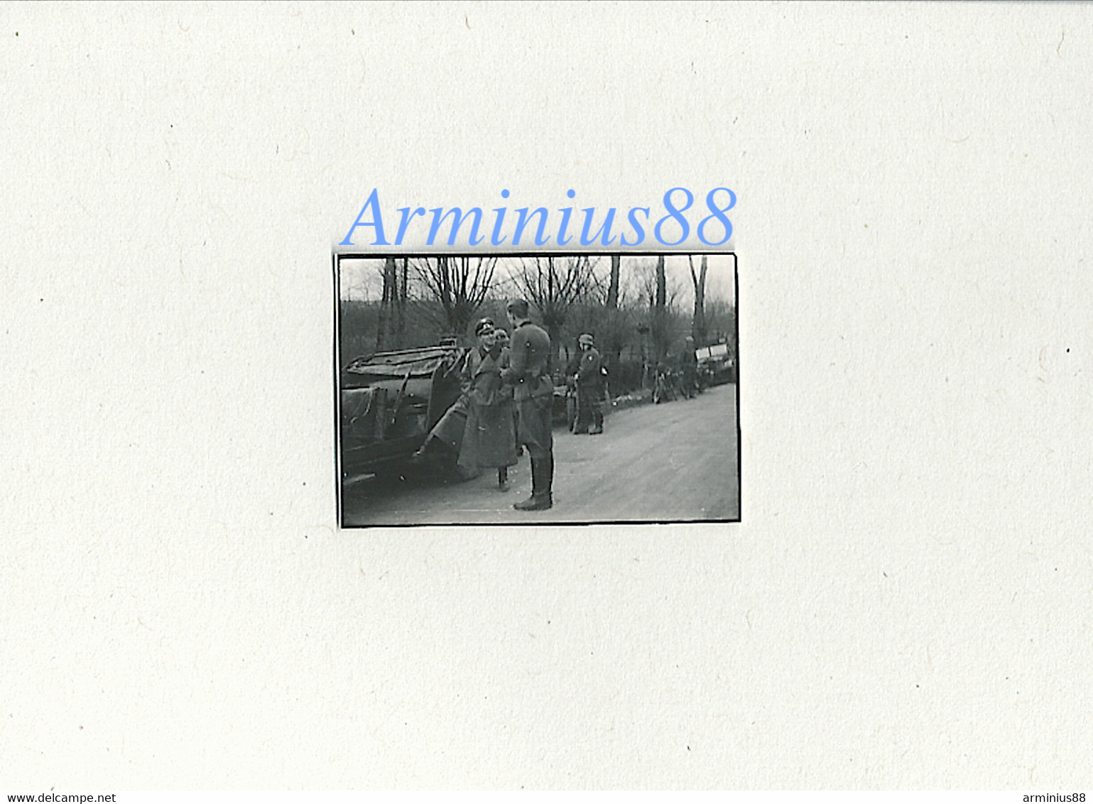 France, 1940 - Mini Photo - Moulins-sur-Allier - Wehrmacht - Guerra, Militares