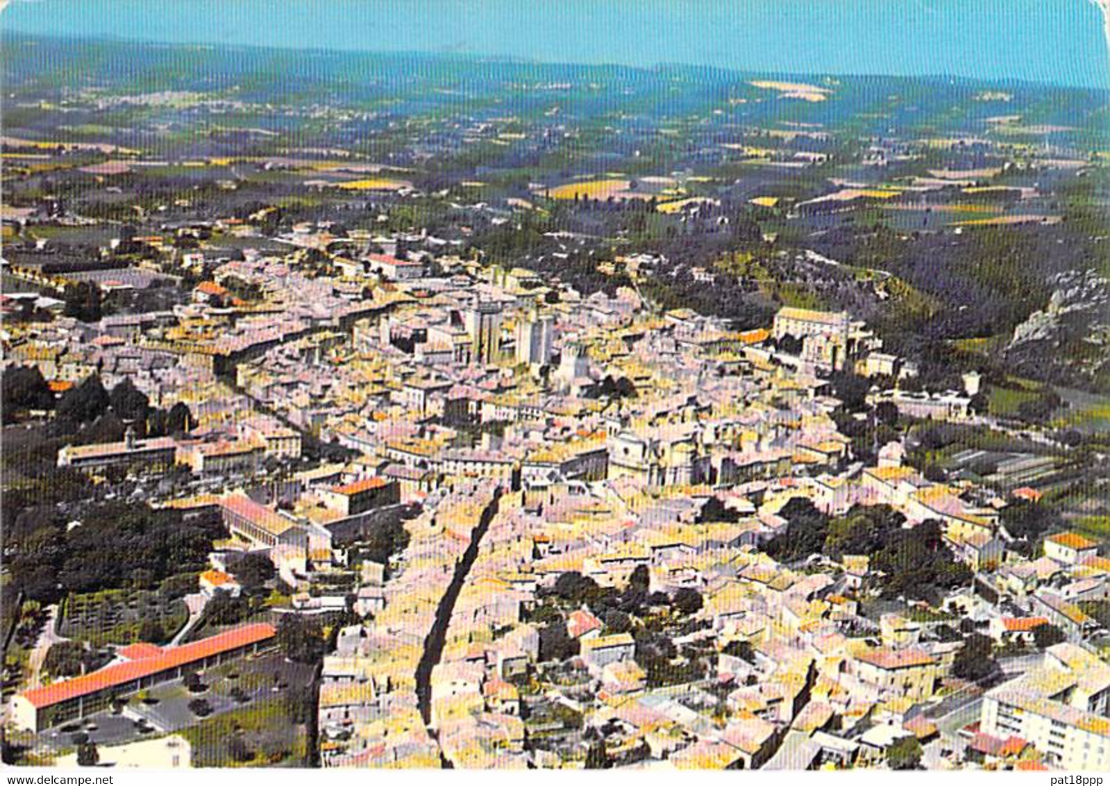 30 - UZES : Vue Aérienne  - CPSM CPM Grand Format - Gard - Uzès