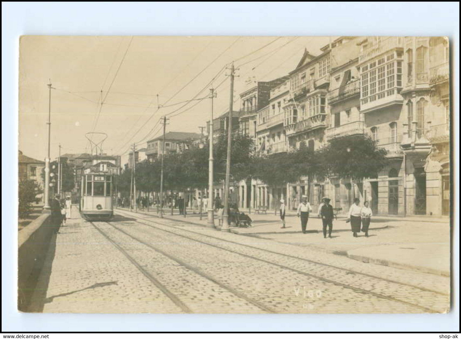 XX13631/ Fahrt Der SMS Kolberg (Colmar) Foto AK - Vigo Straßenbahn  Spanien - Sonstige & Ohne Zuordnung