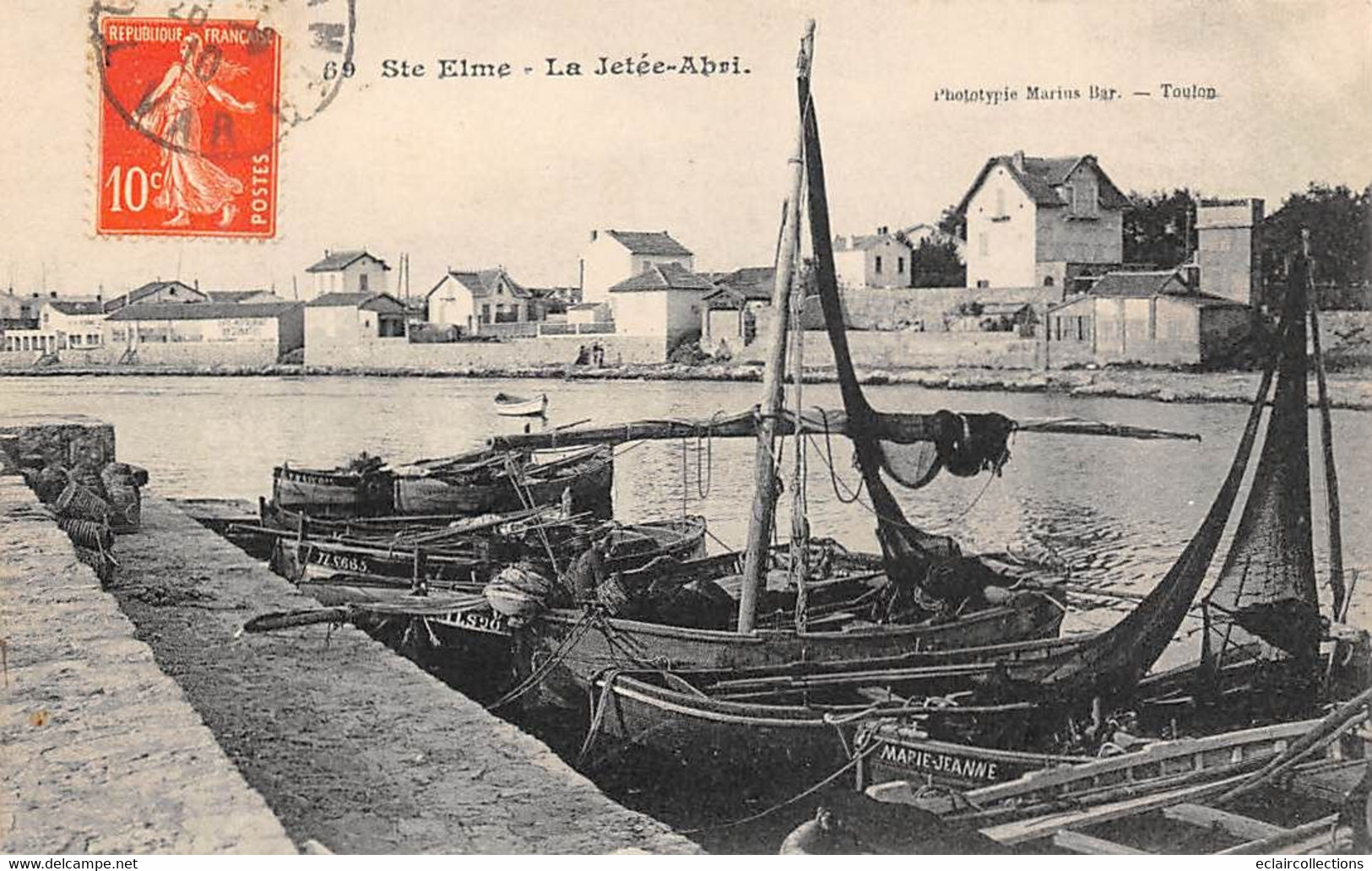 Sainte Elme       83         La Jetée Abri       (voir Scan) - Sonstige & Ohne Zuordnung