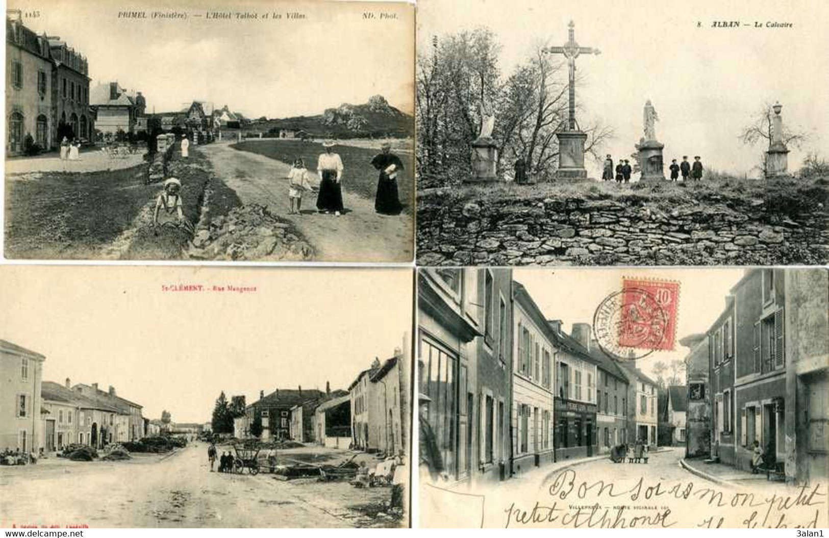 Villages /Bourgs  =  Lot  24 Cartes  (toutes Scannées) - 5 - 99 Postcards