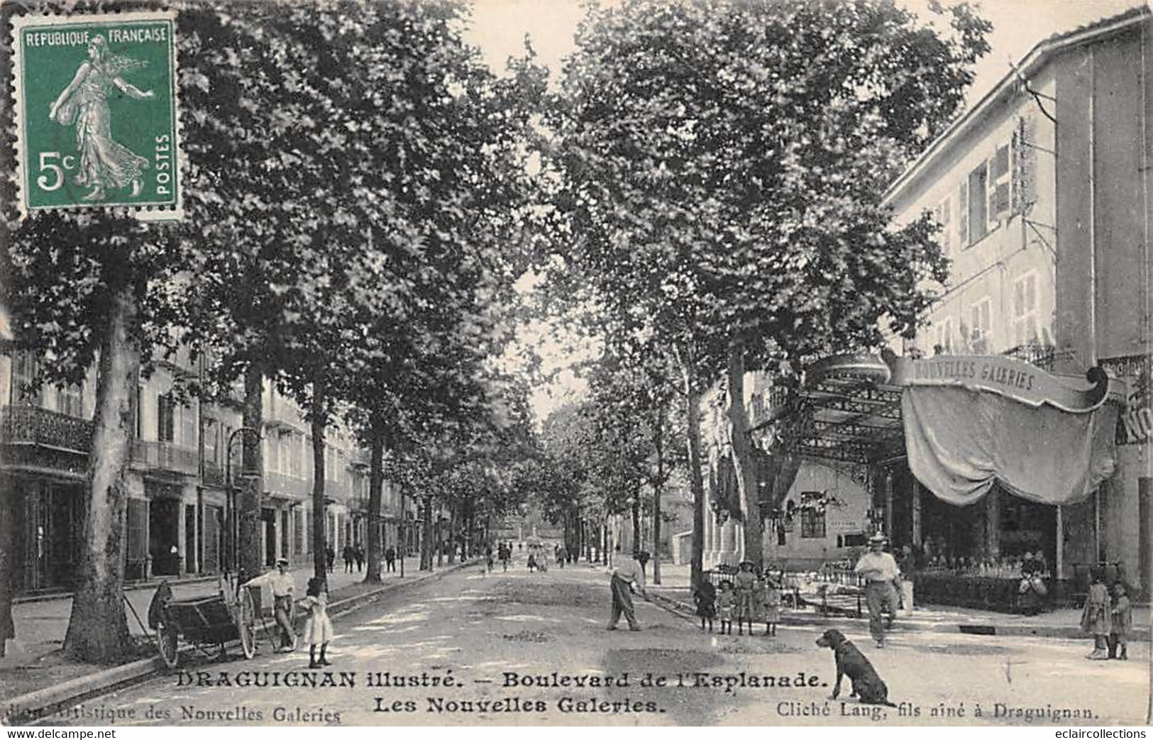 Draguignan        83         Boulevard De L'Esplanade. Les Nouvelles Galeries        (voir Scan) - Draguignan