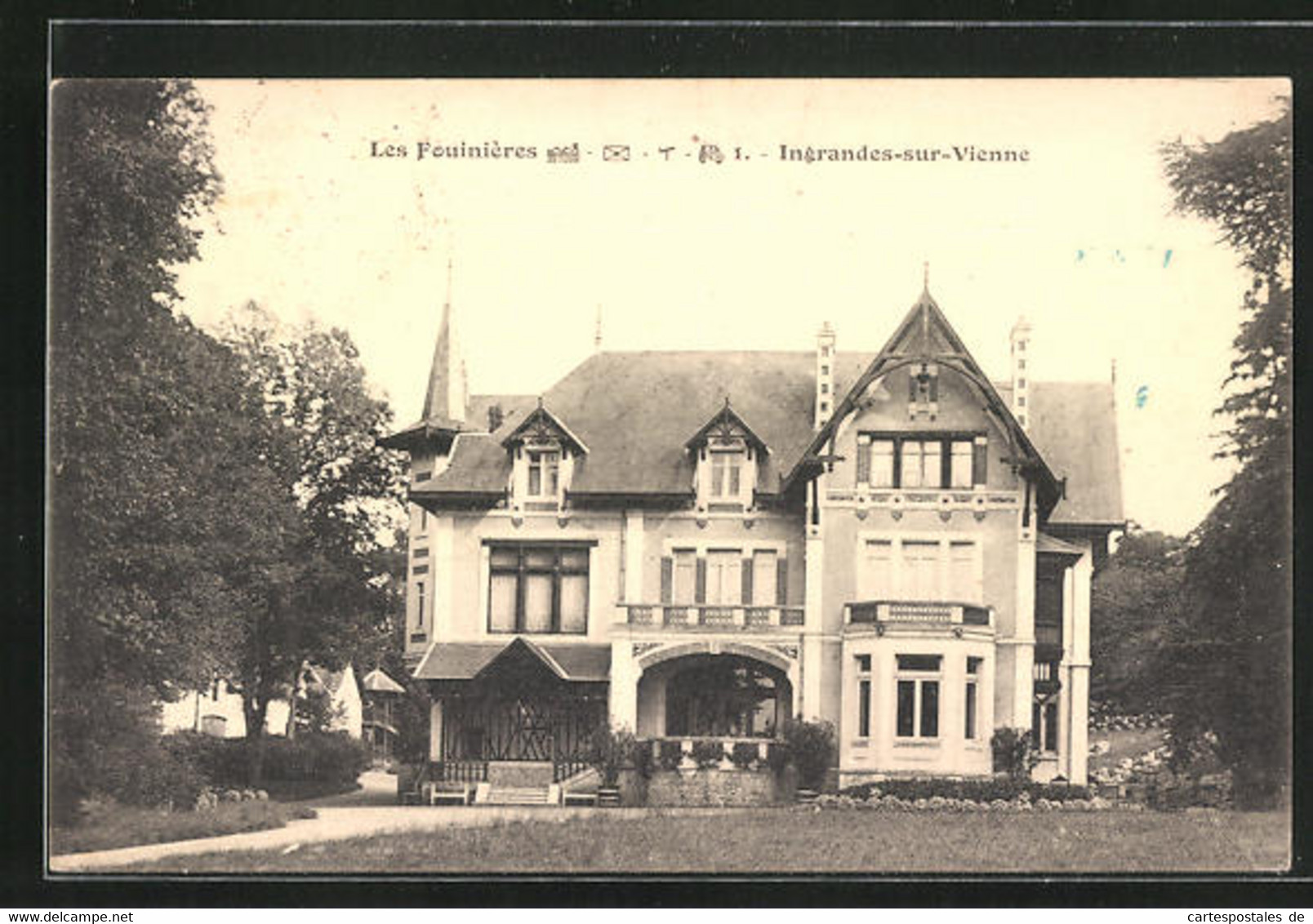 CPA Ingrandes-sur-Vienne, Les Fouinières - Ingrandes