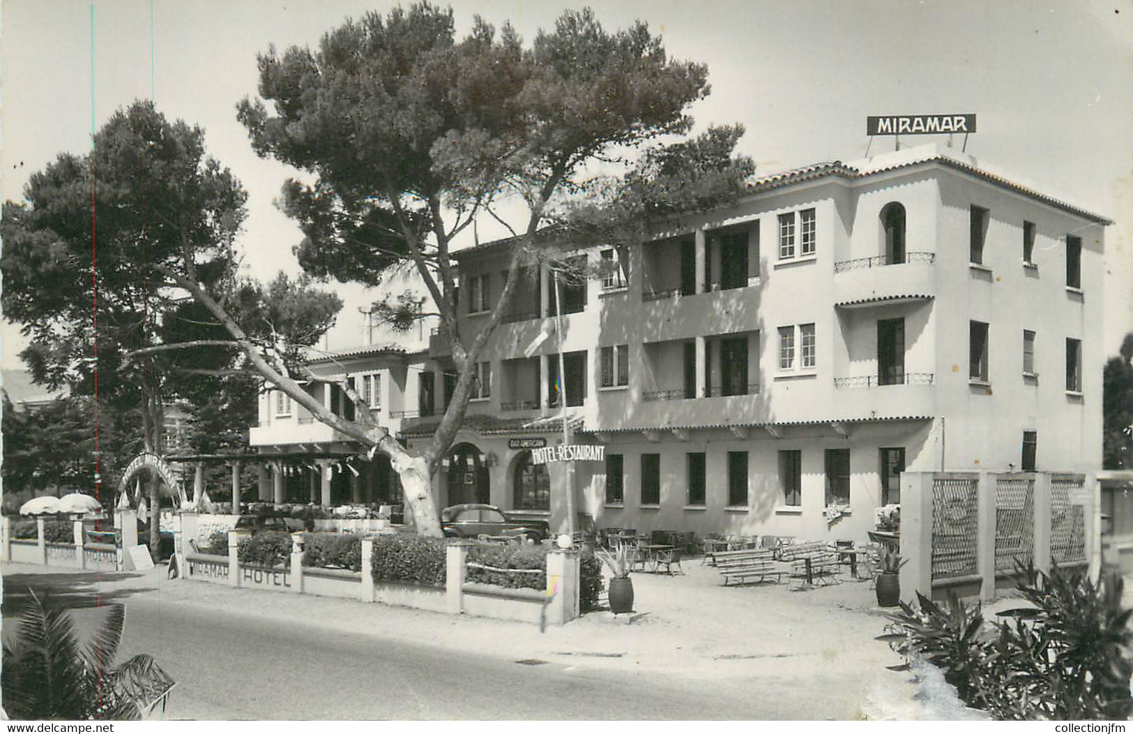 CPSM FRANCE 13 "La Ciotat, Hotel Miramar Et Promenade" - La Ciotat