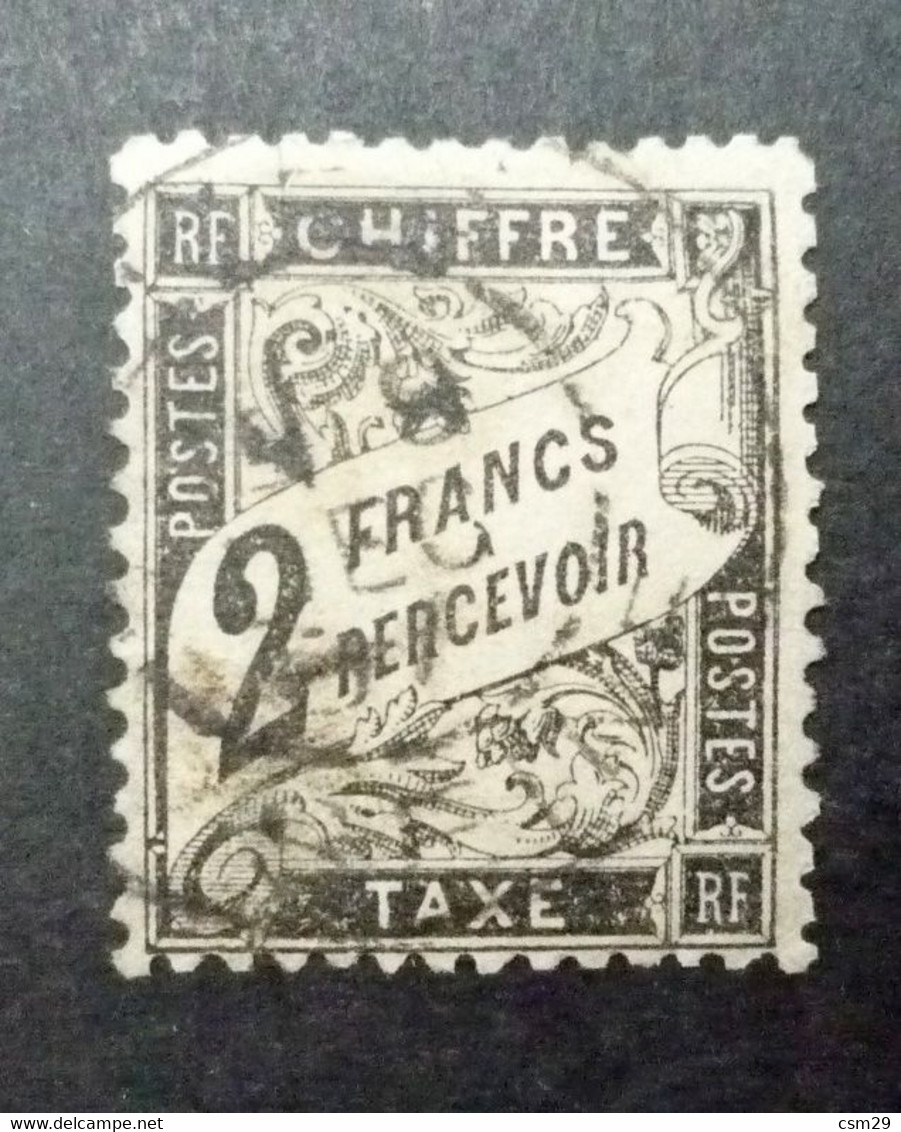 FRANCE 1881 Taxe N° 23 Oblitéré - TB - 1859-1959 Usados