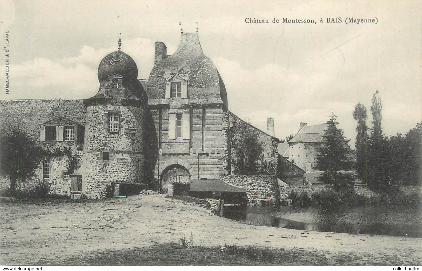 CPA FRANCE 53 "Bais, Chateau De Montesson" - Bais