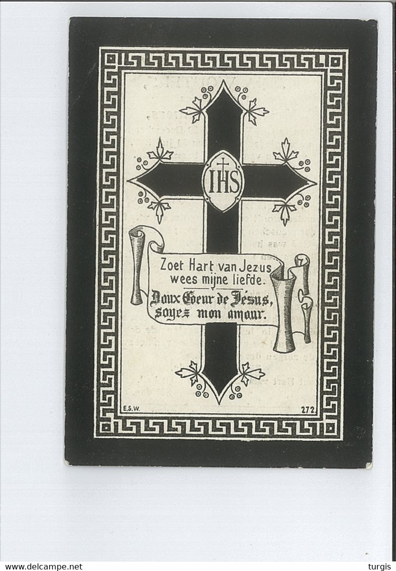 MARIA WOUTERS ECHTG MARTINUS LOMMERS ° GERWEN ( NUENEN ) 1832 + 1912 - Devotion Images