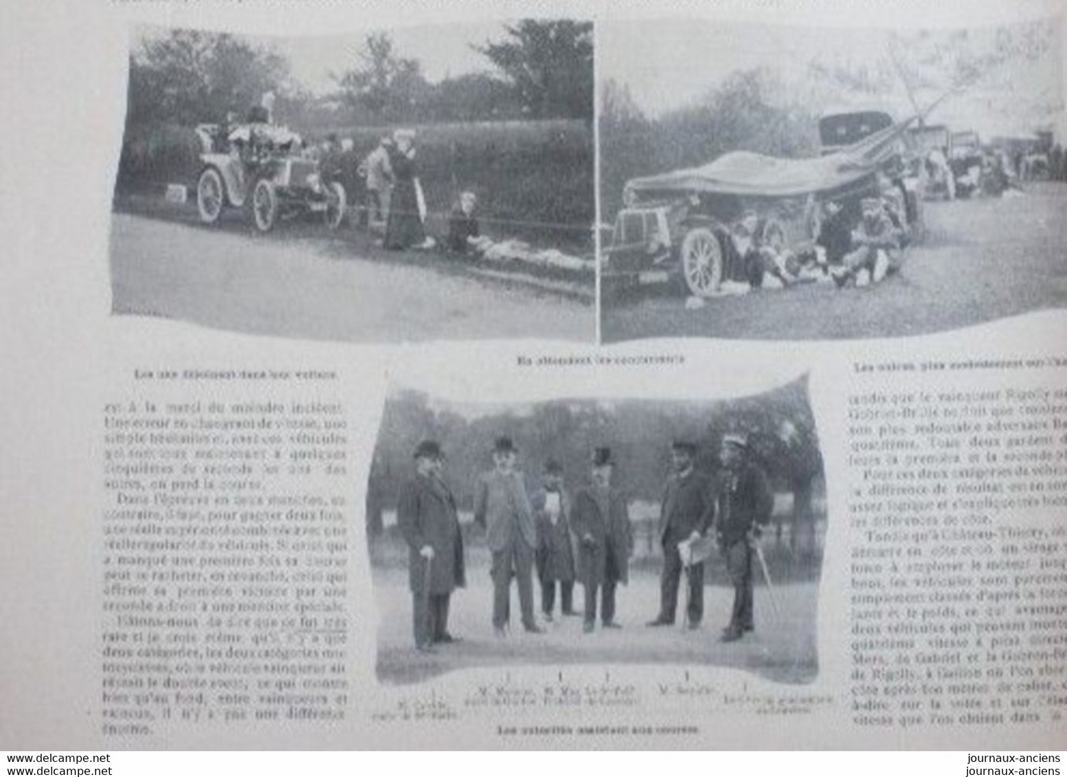 1902 GAILLON - MEETING DE COTE - CONTINENTAL - MICHELIN - LES VOITURES ET LES MOTOCYCLETTES - 1900 - 1949