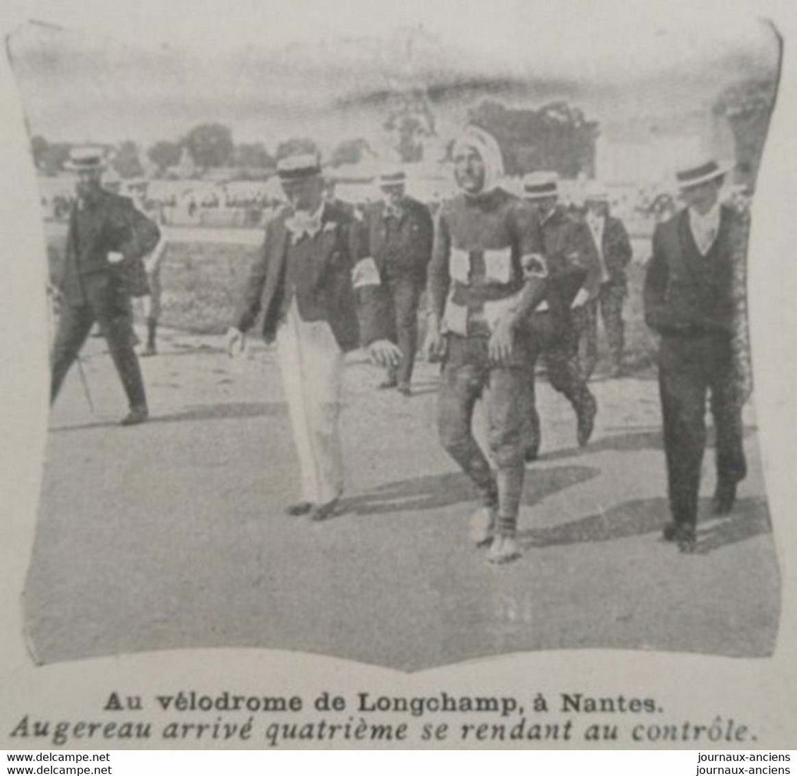 1903 LE 1er TOUR DE FRANCE - TOULOUSE - NANTES - BLOIS - VILLE D'AVRAY - AUTHEUIL - MAURICE GARIN