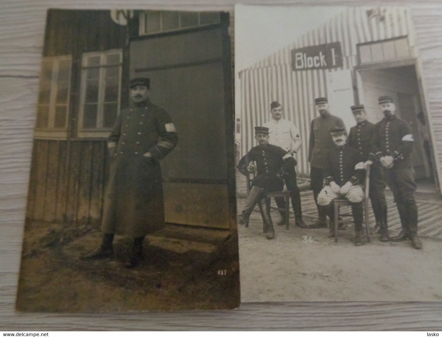 57 Carte Photo CAMP de Prisonniers CASSEL (Allemagne) même origine , GUERRE