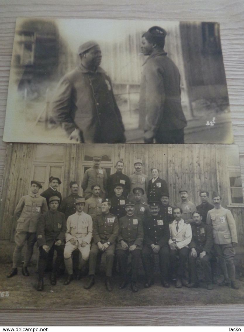 57 Carte Photo CAMP de Prisonniers CASSEL (Allemagne) même origine , GUERRE