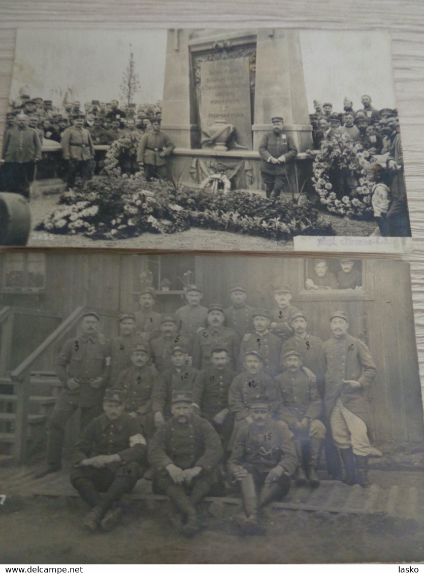 57 Carte Photo CAMP de Prisonniers CASSEL (Allemagne) même origine , GUERRE