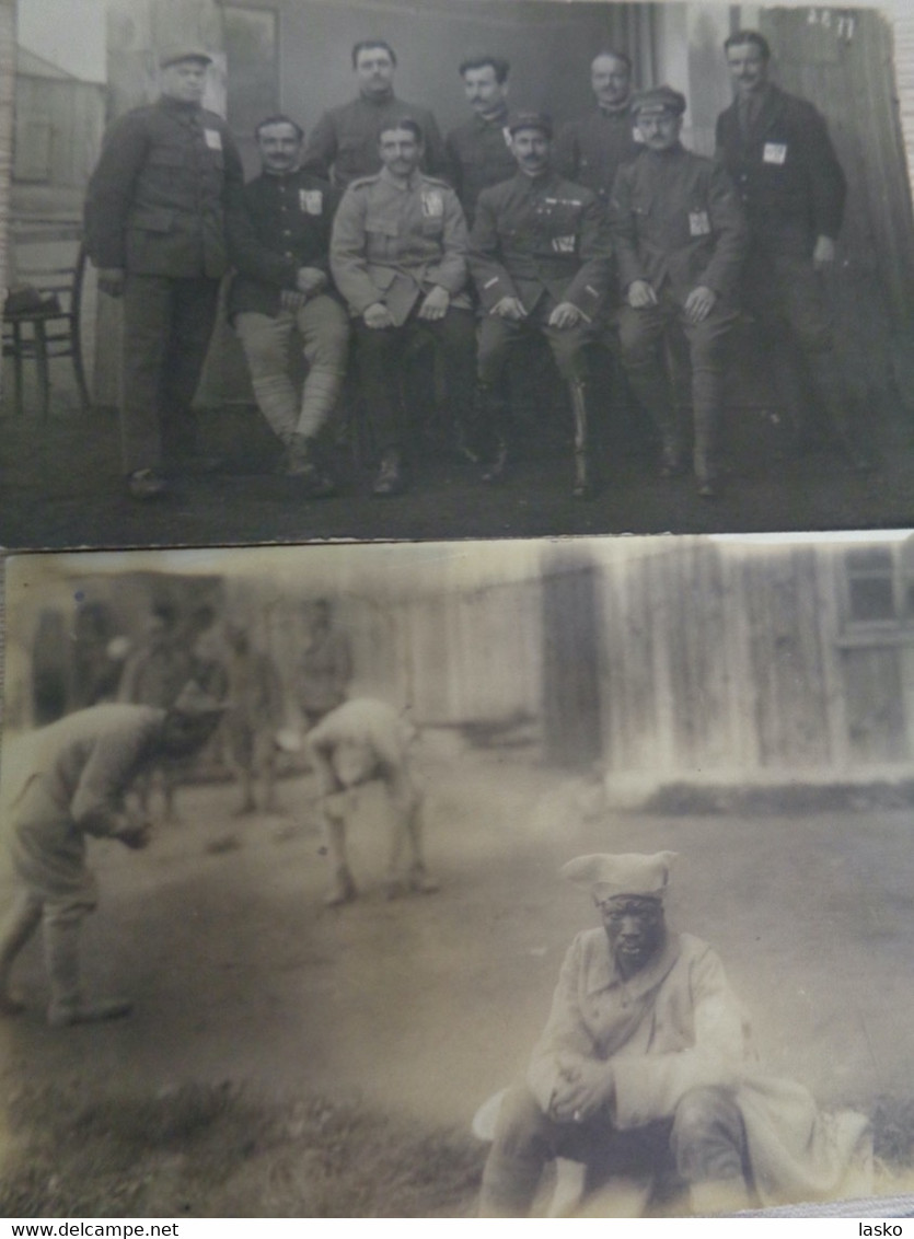 57 Carte Photo CAMP de Prisonniers CASSEL (Allemagne) même origine , GUERRE