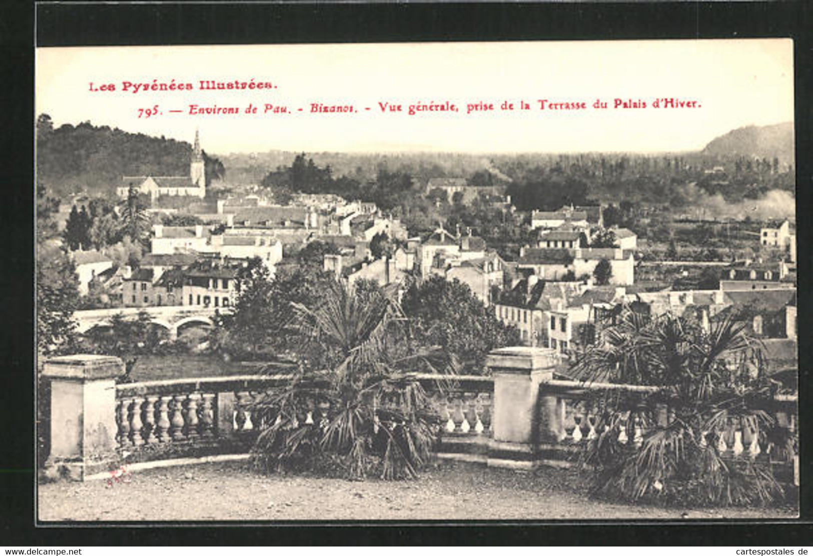 CPA Bizanos, Vue Générale Prise De La Terrasse Du Palais D`Hiver - Bizanos