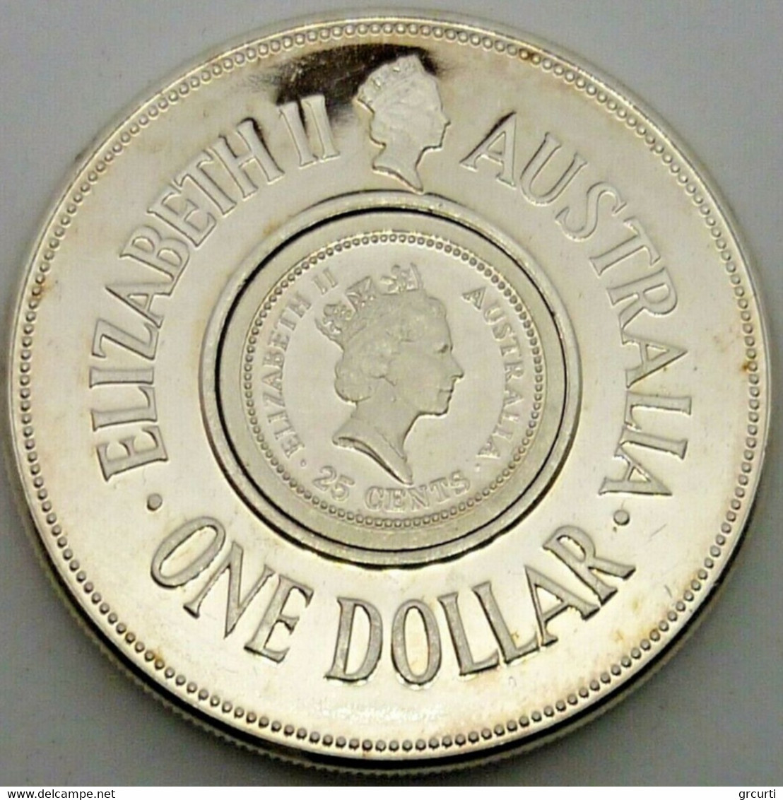 Australia 1$ + 25 C. - 1989 The Holey And The Dump - KM# 131+132 - Non Classés