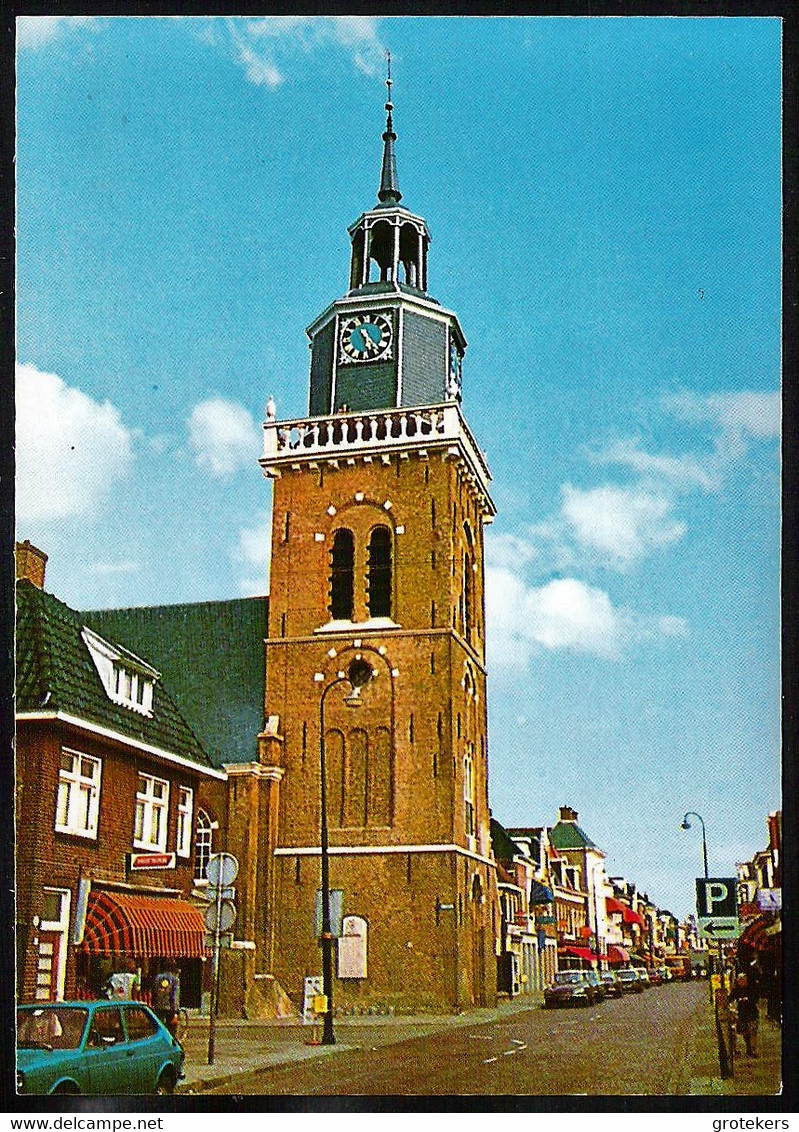 JOURE Midstraat Met Ned. Herv. Kerk Ca 1978 - Joure