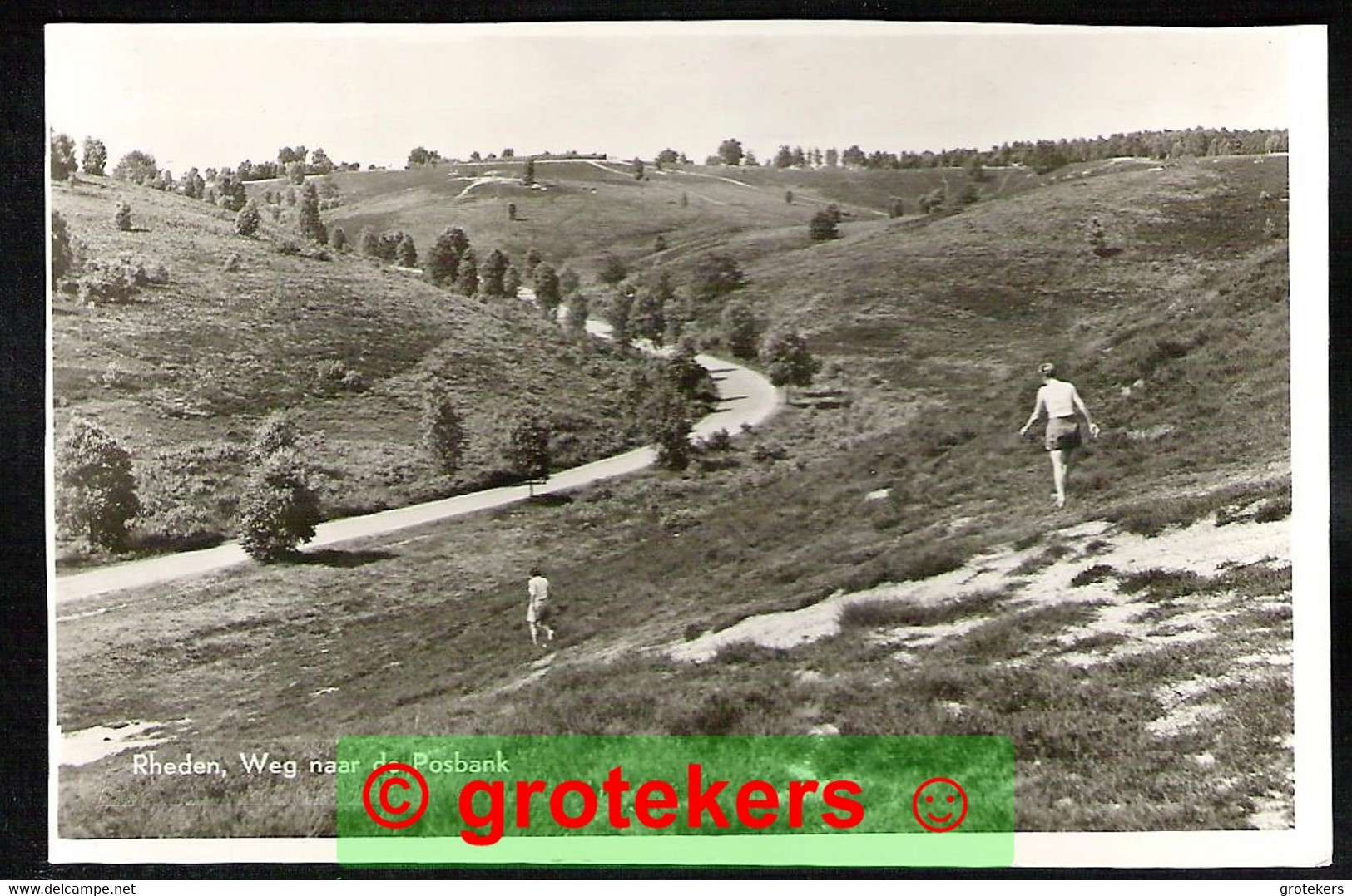 RHEDEN Weg Naar De Posbank 1956 - Rheden